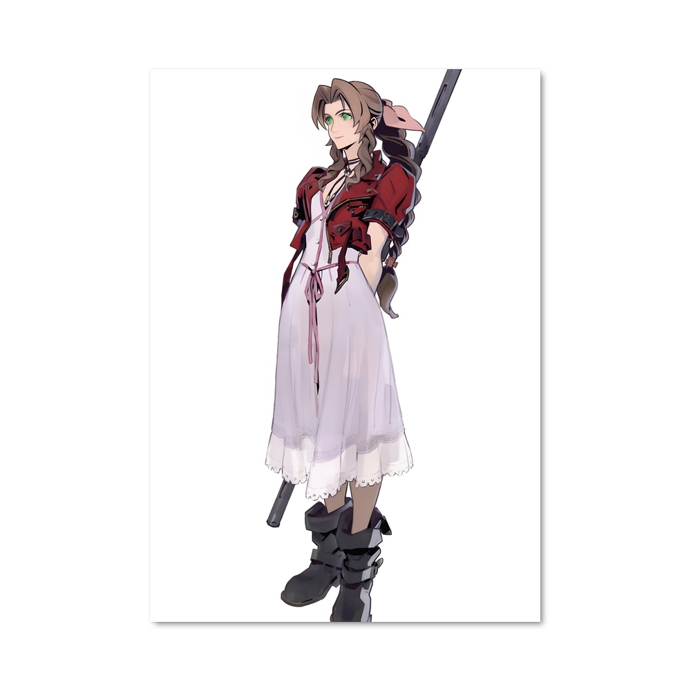 Poster Gunblade Princess – affiche Final Fantasy